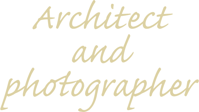 Architect and photographer